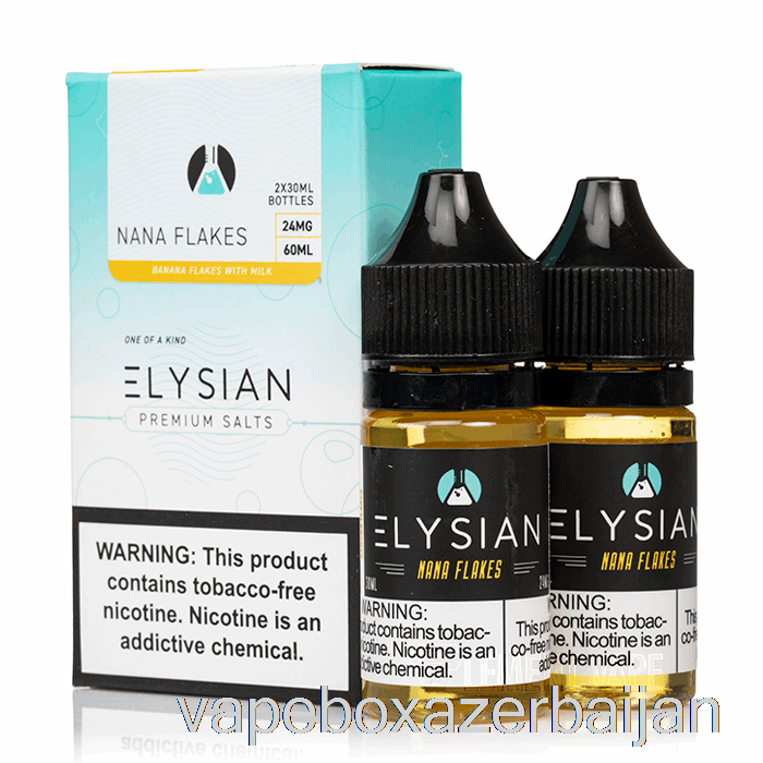 Vape Box Azerbaijan Nana Flakes - Elysian Salts - 60mL 24mg